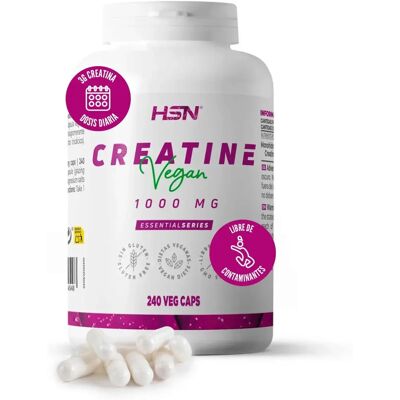 HSN Monohidrato - Cápsulas de Creatina Veganas HSN Monohidrato - Cápsulas de Creatina Veganas