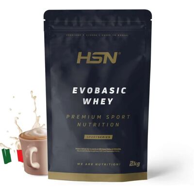 HSN Evobasic suero 2kg cappuccino italiano - Proteína en polvo HSN Evobasic suero 2kg cappuccino italiano - Proteína en polvo