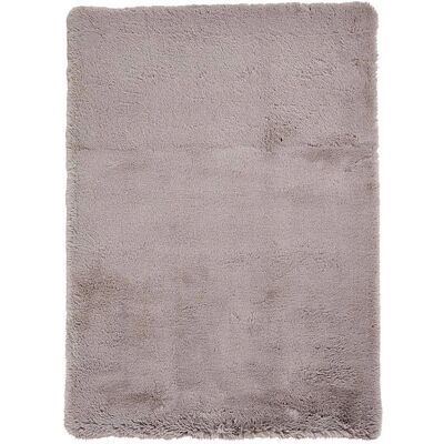 Think Rugs Grey 120 x 170 cm Super Soft Fluffy Shaggy Rug Living Room Bedroom - Rug Think Rugs Grey 120 x 170 cm Super Soft Fluffy Shaggy Rug Living Room Bedroom - Rug