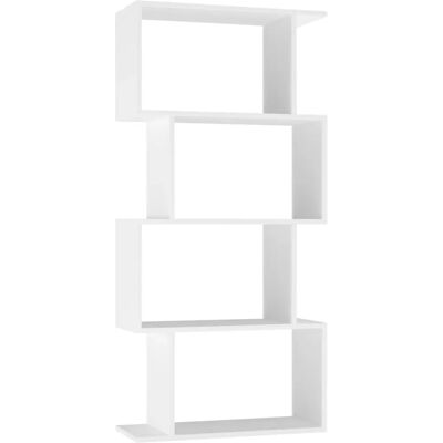 URBN Living - S-Shaped Display Bookcase - White - Bookcase URBN Living - S-Shaped Display Bookcase - White - Bookcase