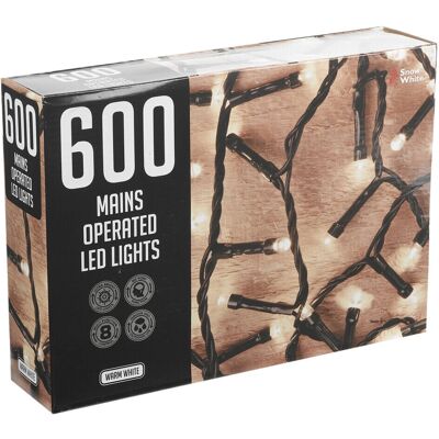 URBN Living - 600-Lights - Warm White - LED Decoration URBN Living - 600-Lights - Warm White - LED Decoration