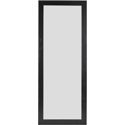 URBN Living - Long Wooden Frame Rectangle - Black - Mirror URBN Living - Long Wooden Frame Rectangle - Black - Mirror