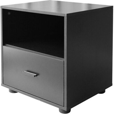 URBN Living - Bedside Table - Wooden - 2 Drawer - Bedside Table URBN Living - Bedside Table - Wooden - 2 Drawer - Bedside Table