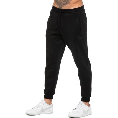 Enzo Heren Jogger, normale pasvorm - zwart - Joggers Enzo Heren Jogger, normale pasvorm - zwart - Joggers