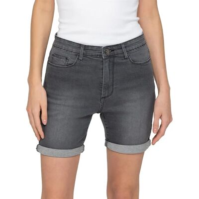 Enzo Damen Skinny Denim Shorts - Hochwertiger Denim Enzo Damen Skinny Denim Shorts - Hochwertiger Denim