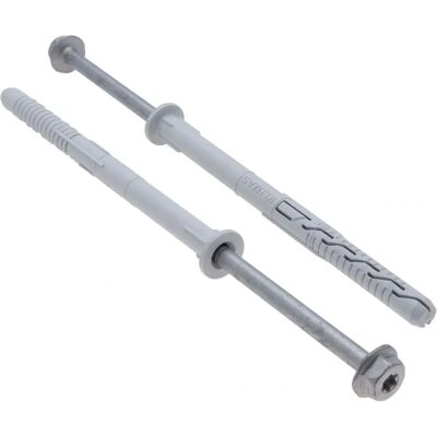 Keple - Heavy Duty Chevilles Vis - 10x300 - Kit de fixation murale - Publicité Keple - Heavy Duty Chevilles Vis - 10x300 - Kit de fixation murale - Publicité