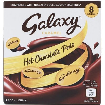 Capsules de Chocolat Chaud Caramel Galaxy - Dolce Gusto - Publicité Capsules de Chocolat Chaud Caramel Galaxy - Dolce Gusto - Publicité