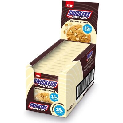 Snickers White High Protein Cookies - Kjeks Snickers White High Protein Cookies - Kjeks