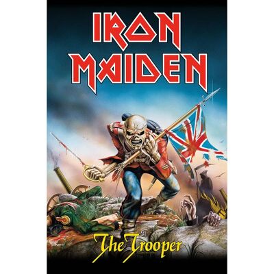 Iron Maiden The Trooper - Monivärinen - Tekstiilijuliste Iron Maiden The Trooper - Monivärinen - Tekstiilijuliste