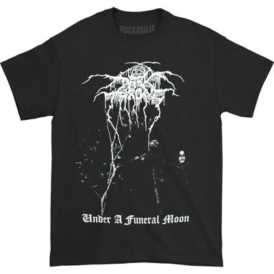 Darkthrone Under A Funeral Moon - Svart T-Shirt - M Darkthrone Under A Funeral Moon - Svart T-Shirt - M
