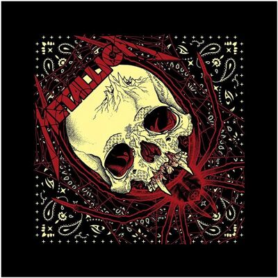 Metallica Unisex Spindel Skalle Bandana - Bandana Metallica Unisex Spindel Skalle Bandana - Bandana