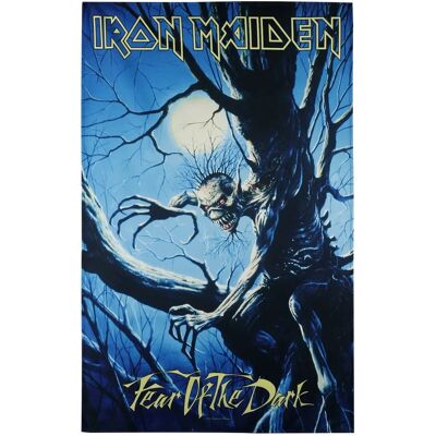 Iron Maiden Fear of The Dark Textilposter - Wanddeko Iron Maiden Fear of The Dark Textilposter - Wanddeko