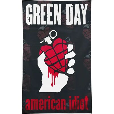Green Day American Idiot Flerfärgad Flagga - Poster Green Day American Idiot Flerfärgad Flagga - Poster
