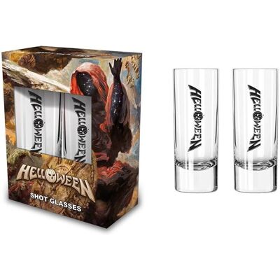 Helloween Logo Schnapsglas - 2er-Pack Helloween Logo Schnapsglas - 2er-Pack