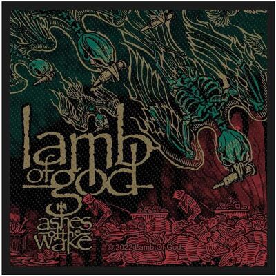 Patch Lamb Of God Ashes Of The Wake de Plugged Sweden - Publicité Patch Lamb Of God Ashes Of The Wake de Plugged Sweden - Publicité