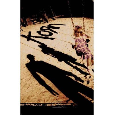 Korn Album Band Logo Textilplakat - Poster Korn Album Band Logo Textilplakat - Poster