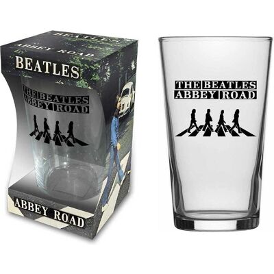 The Beatles Abbey Road Ølglass - Hvit - Ølglass The Beatles Abbey Road Ølglass - Hvit - Ølglass