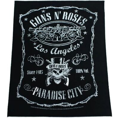 Guns N' Roses Paradise City Back Patch - Back Patch Guns N' Roses Paradise City Back Patch - Back Patch