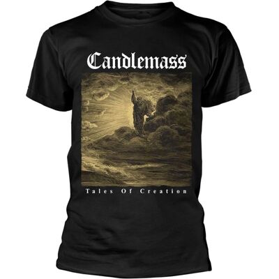 Candlemass Tales Of Creation - XL T-shirt - Bomull Candlemass Tales Of Creation - XL T-shirt - Bomull