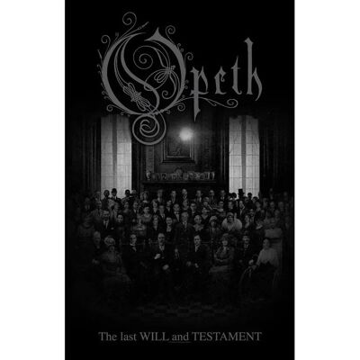 Opeth Textile Poster - The Last Will And Testament Opeth Textile Poster - The Last Will And Testament