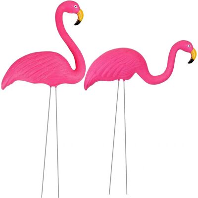 ASAB Pink Flamingo Garden Decor Set of 2 - Garden Decor ASAB Pink Flamingo Garden Decor Set of 2 - Garden Decor