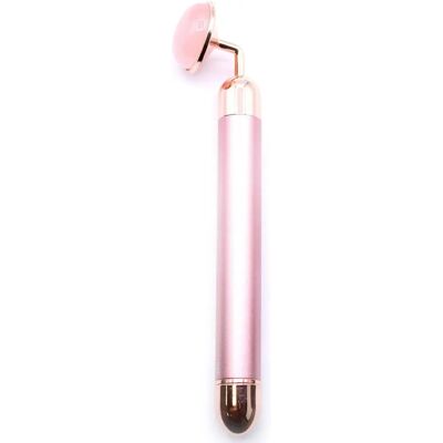 SMART STORE Rose Quartz Vibrating Facial Roller - Facial Massager SMART STORE Rose Quartz Vibrating Facial Roller - Facial Massager