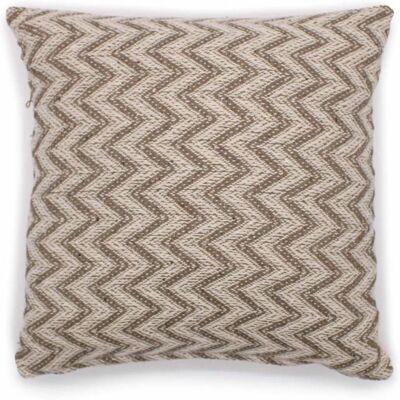 Four Candle Grey 40x40cm Traditional Indian Cushion Cover - Cushion Cover Four Candle Grey 40x40cm Traditional Indian Cushion Cover - Cushion Cover