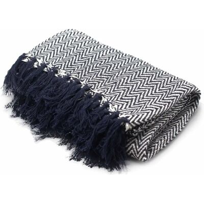 Four Candle Charcoal Boho Comfort Throw Blanket Four Candle Charcoal Boho Comfort Throw Blanket
