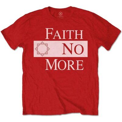 HeyRusty Faith No More Unisex T-shirt - Ny Logo Star - T-shirt HeyRusty Faith No More Unisex T-shirt - Ny Logo Star - T-shirt