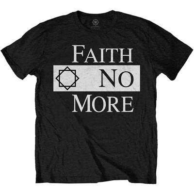 HeyRusty Faith No More - Klassisk Logo V.2 - T-shirt - Svart - XXL HeyRusty Faith No More - Klassisk Logo V.2 - T-shirt - Svart - XXL
