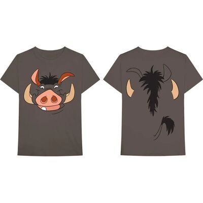 Camiseta Pumbaa El Rey León Marrón - Camiseta Camiseta Pumbaa El Rey León Marrón - Camiseta