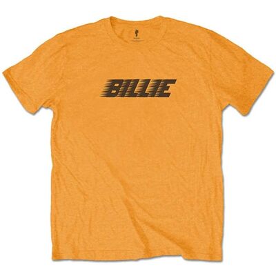 Billie Eilish unisex orange Racer Logo & Blohsh T-shirt - T-Shirt Billie Eilish unisex orange Racer Logo & Blohsh T-shirt - T-Shirt