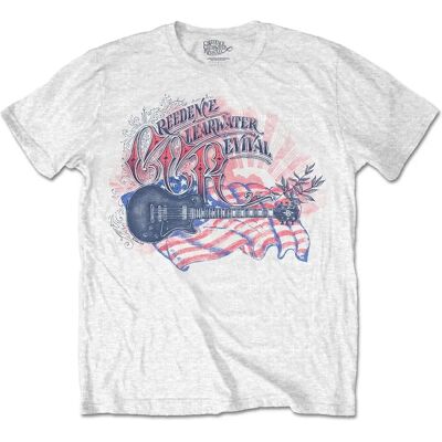 HeyRusty Creedence Clearwater Revival Vit X-large T-shirt - Rock HeyRusty Creedence Clearwater Revival Vit X-large T-shirt - Rock