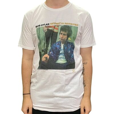 HeyRusty Bob Dylan Blanc Moyen - T-shirt HeyRusty Bob Dylan Blanc Moyen - T-shirt