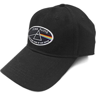 Pink Floyd Dark Side Of The Moon Baseball Cap - Officiell strapback svart Pink Floyd Dark Side Of The Moon Baseball Cap - Officiell strapback svart