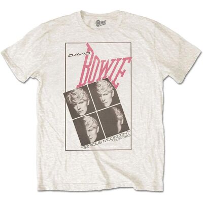 HeyRusty David Bowie - Vit Medium T-shirt HeyRusty David Bowie - Vit Medium T-shirt