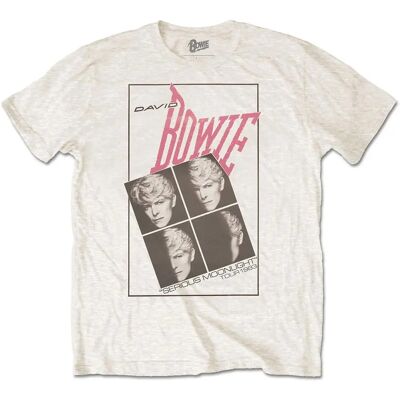 HeyRusty David Bowie Stor Vit T-shirt HeyRusty David Bowie Stor Vit T-shirt