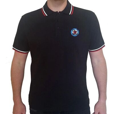 The Who Target Logo Polo - Unisex Svart XL - Poloshirt The Who Target Logo Polo - Unisex Svart XL - Poloshirt