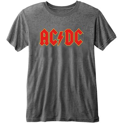 HeyRusty AC/DC Logo T-shirt Grå Large - T-shirt HeyRusty AC/DC Logo T-shirt Grå Large - T-shirt