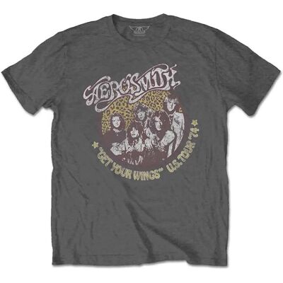 HeyRusty Aerosmith - Liten T-shirt Leopardprint - Rock HeyRusty Aerosmith - Liten T-shirt Leopardprint - Rock
