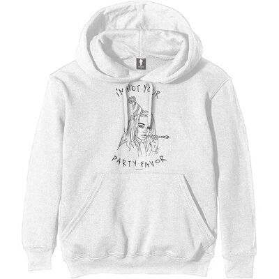 HeyRusty Billie Eilish Hoodie - Unisexe Party Favor Blanc - Publicité HeyRusty Billie Eilish Hoodie - Unisexe Party Favor Blanc - Publicité
