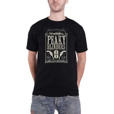 Peaky Blinders Black Logo T-Shirt - Soundtrack Peaky Blinders Black Logo T-Shirt - Soundtrack