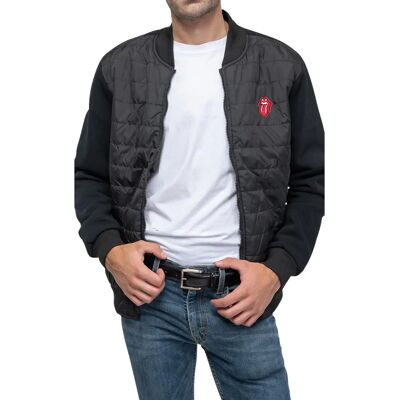 HeyRusty Unisex Quiltad Jacka The Rolling Stones - Klassisk Tunga - Jacka HeyRusty Unisex Quiltad Jacka The Rolling Stones - Klassisk Tunga - Jacka