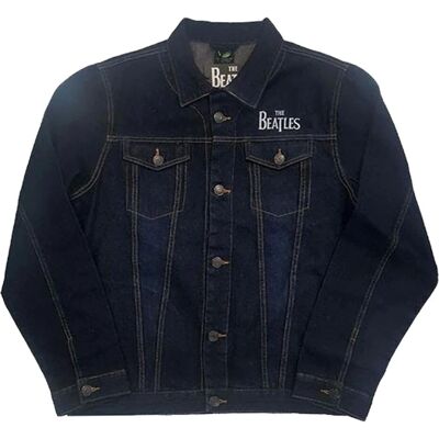 HeyRusty Veste en jean de John Lennon - Logo de batterie - Veste - Publicité HeyRusty Veste en jean de John Lennon - Logo de batterie - Veste - Publicité