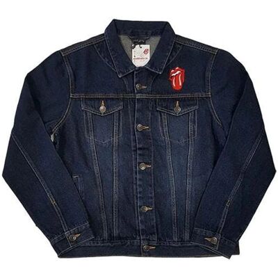 HeyRusty Rolling Stones Classic Tongue Denim Jacket - Jacket HeyRusty Rolling Stones Classic Tongue Denim Jacket - Jacket