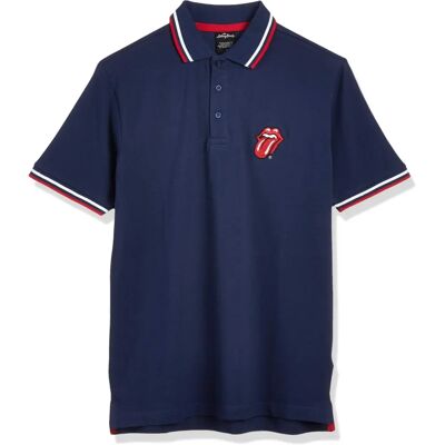 HeyRusty Unisex Polo från The Rolling Stones - Klassisk Tunga HeyRusty Unisex Polo från The Rolling Stones - Klassisk Tunga