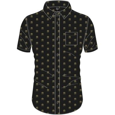 Queen Crest Pattern Unisex Casual Shirt - Shirt Queen Crest Pattern Unisex Casual Shirt - Shirt