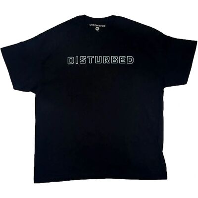 Disturbed Svart Unisex T-shirt Liten - T-shirt Disturbed Svart Unisex T-shirt Liten - T-shirt