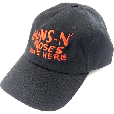 Guns N' Roses Var Här - Baseball Cap - Svart Guns N' Roses Var Här - Baseball Cap - Svart