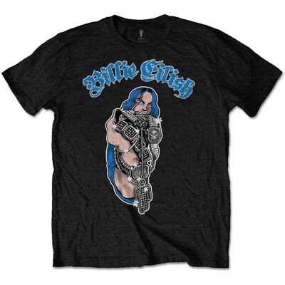 Billie Eilish Bling Logo T Shirt - T-shirt Billie Eilish Bling Logo T Shirt - T-shirt